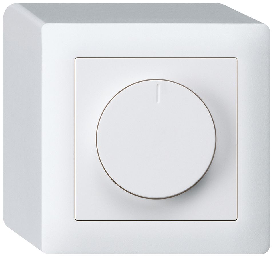 AP-Drehdimmer Nebenstelle Hager kallysto weiss