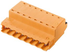 Stiftstecker Weidmüller SLF Schwalbenschwänze 5.08mm 10L verzinnt orange