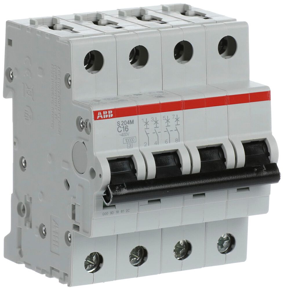 Leitungsschutzschalter ABB S204M-C16 16A C 10kA