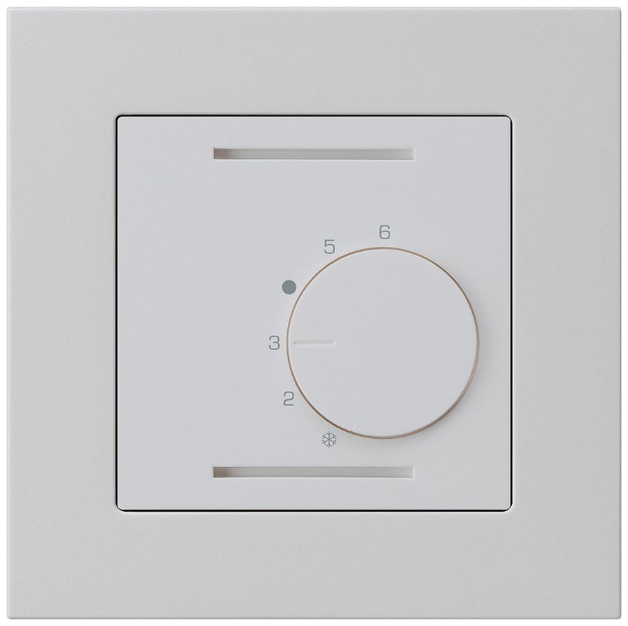 UP-Raumthermostat kallysto.pro hellgrau ohne Schalter