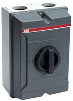 AP-Anlageschalter ABB 3-polig 75 A 400V dunkelgrau/schwarz