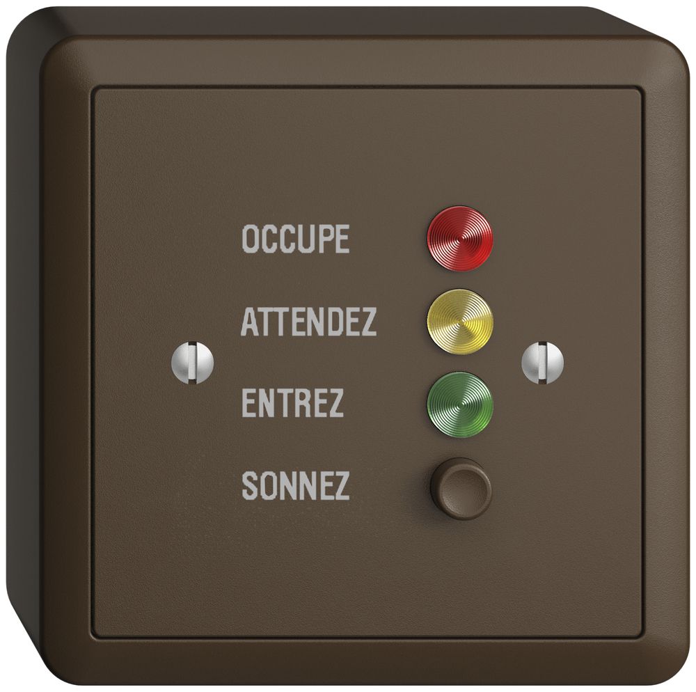 Station de porte AP EDIZIOdue pour signaux d'appel, coffee, français