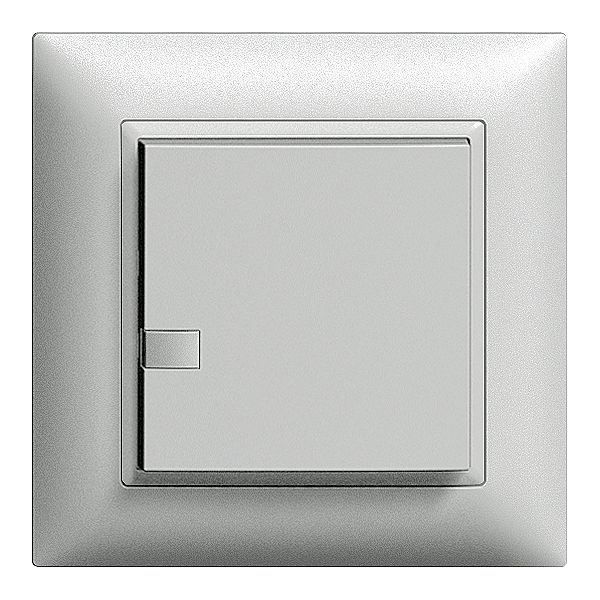 Poussoir ENC ZEP 1c/1t ON-OFF station secondaire EDIZIOdue silver