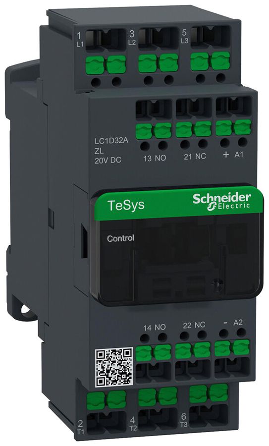 Leistungsschütz TeSys 20VDC 3NO 50A 32A 1NO 1NC