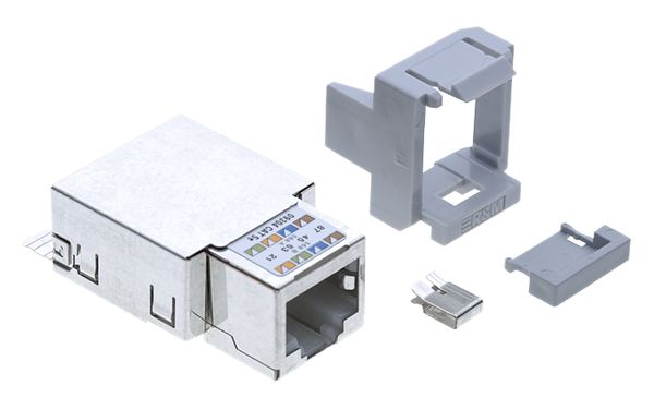 Anschlussmodul 1×RJ45/s Kat.5e Snap-In, R&M freenet