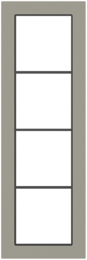 Abdeckrahmen SIDUS 4×1/1×4 Est