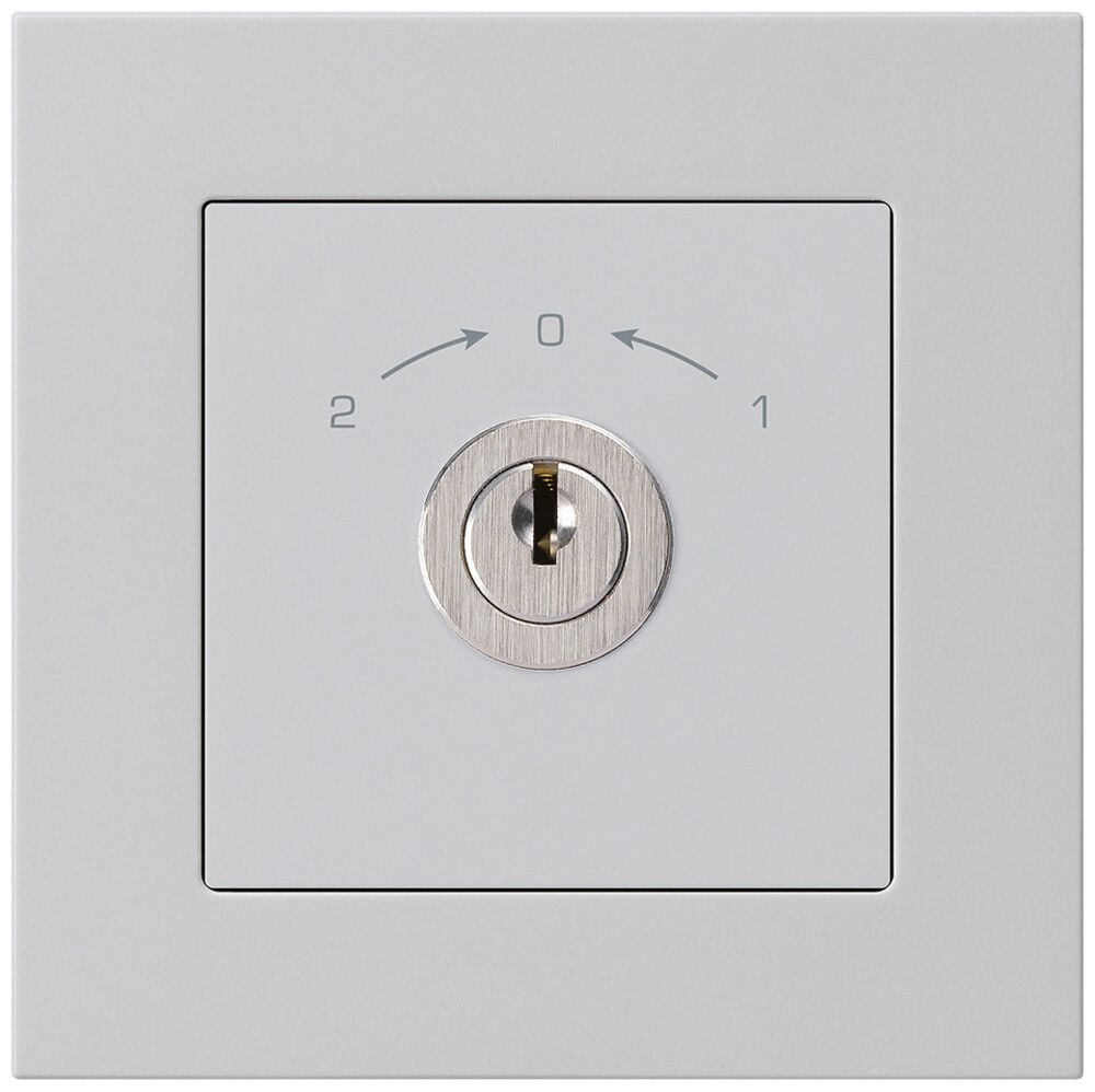 Contatto rotativo INC 1>0<2 grigio chiaro kallysto.pro con serratura Kaba 8