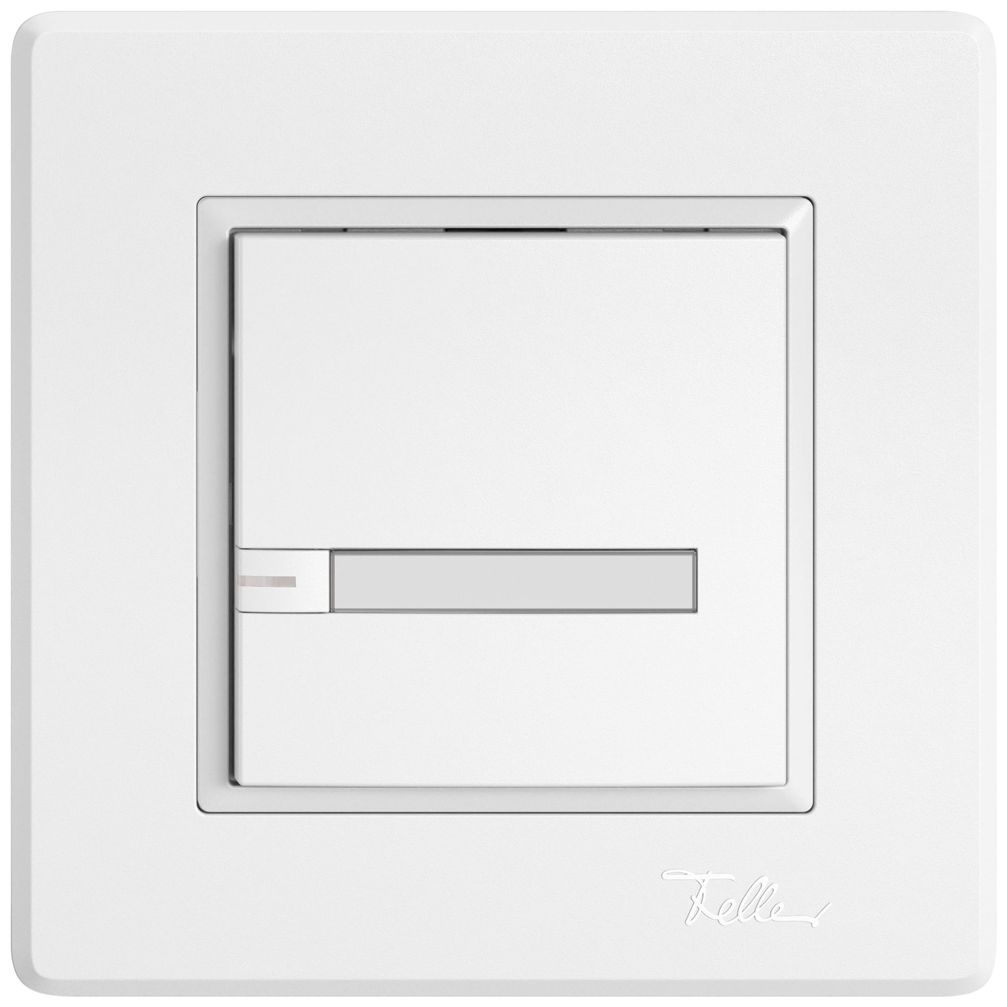 UP-Universaltaster EDIZIO.liv UNI SNAPFIX® m.LED RGB 1× 1-Tbed.Pap.ws