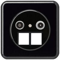 UP-Multimediadose basico TV-R Bauart C 23dB 2GHz schwarz