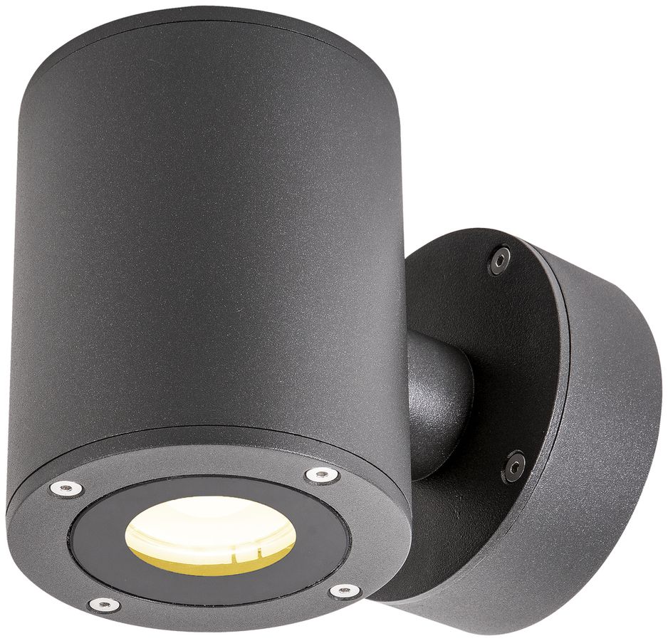 Applique LED SLV SITRA UP/DOWN WL 17W 976lm 3000K IP44 55°/55° anthracite