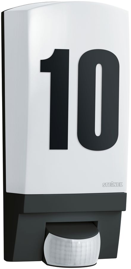 Wandleuchte Steinel L 1 PIR E27 60W IP44 schwarz