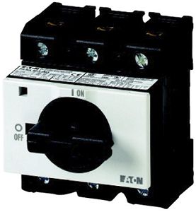 EB-Drehschalter EIN-AUS ETN, P3, 100A, 3P+N, Knebel schwarz