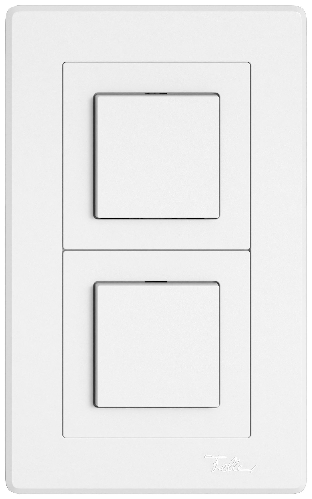 Combinazione INC EDIZIO.liv SNAPFIX® 2×1 156×96mm invertitore 1L+sch 3/1L bianco