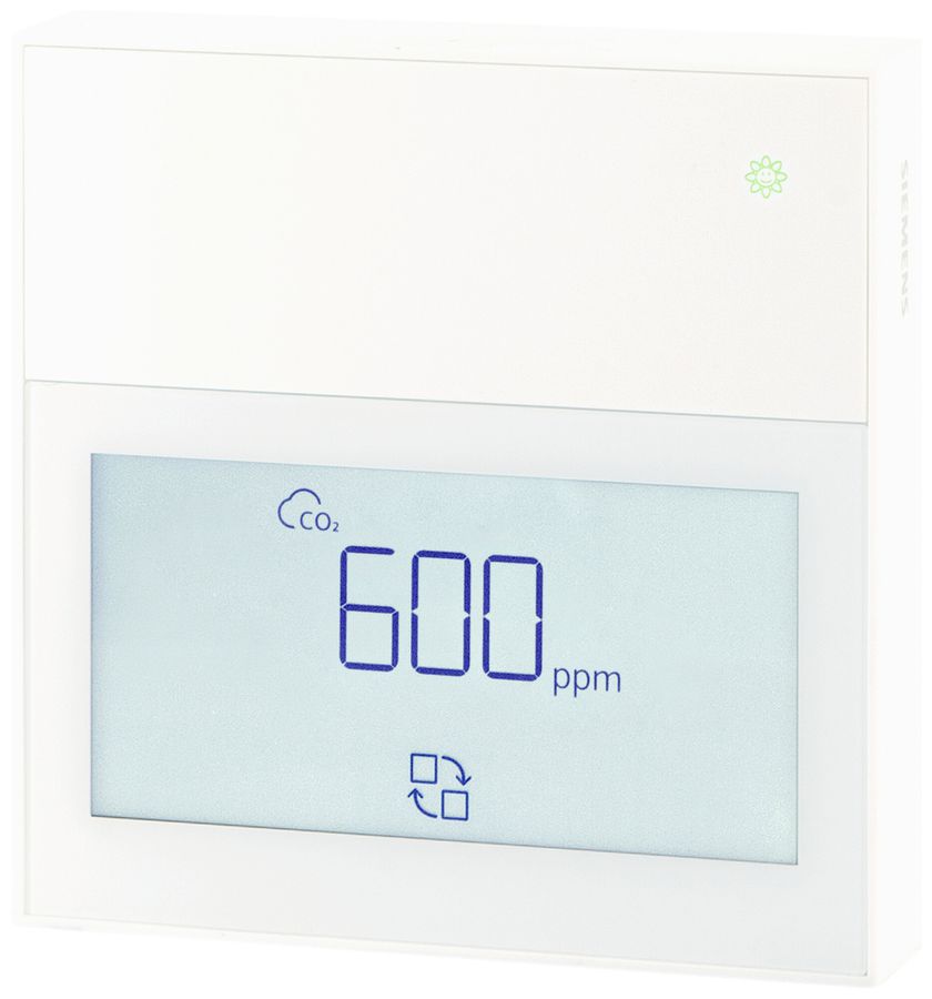 AP-Multisensor Siemens QPA2260D CO2/TVOC Display weiss
