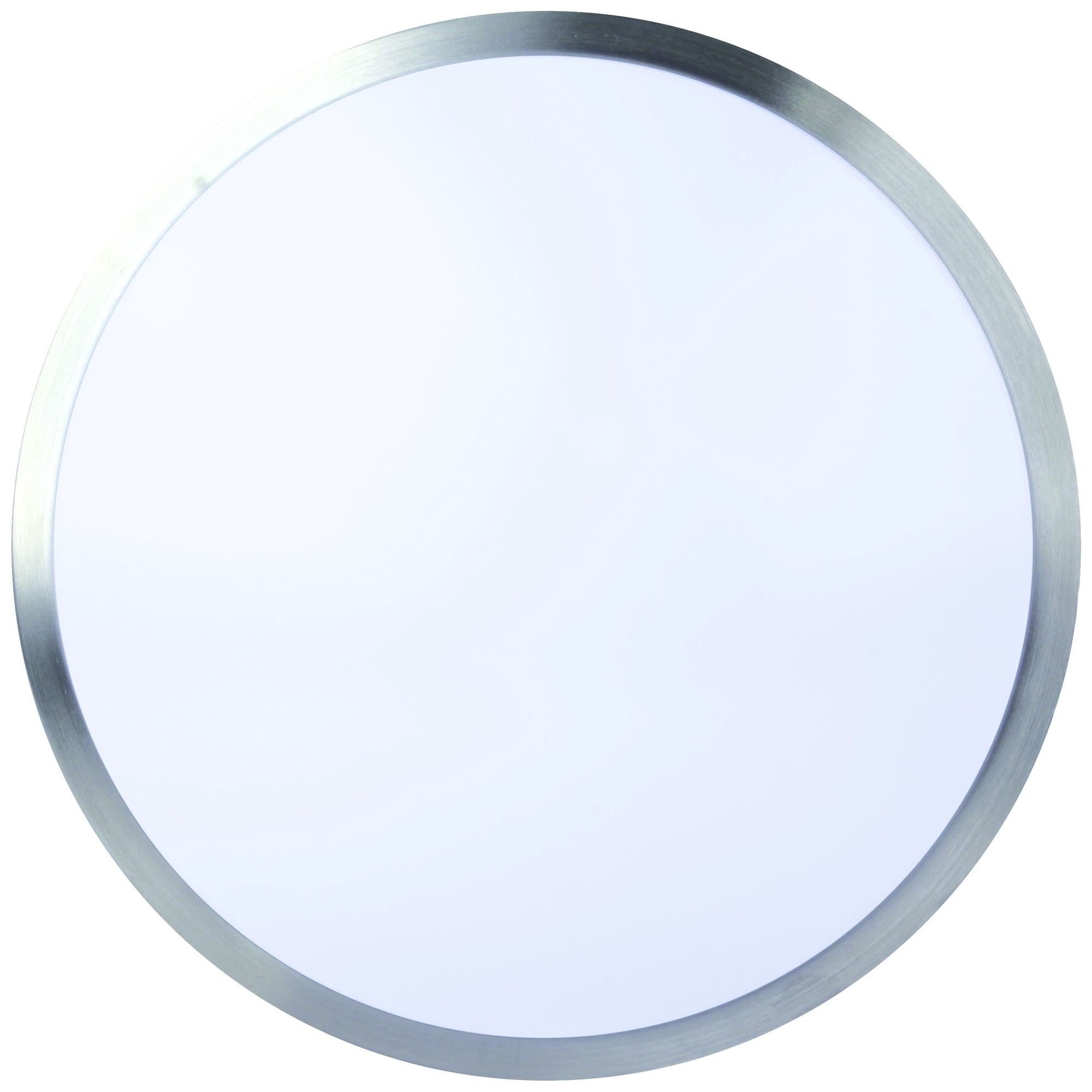 Plafon.LED DOTLUX LUNAsilver-exit 33W 3590lm 830/840/857 IP44 EM 3h Ø490mm blanc
