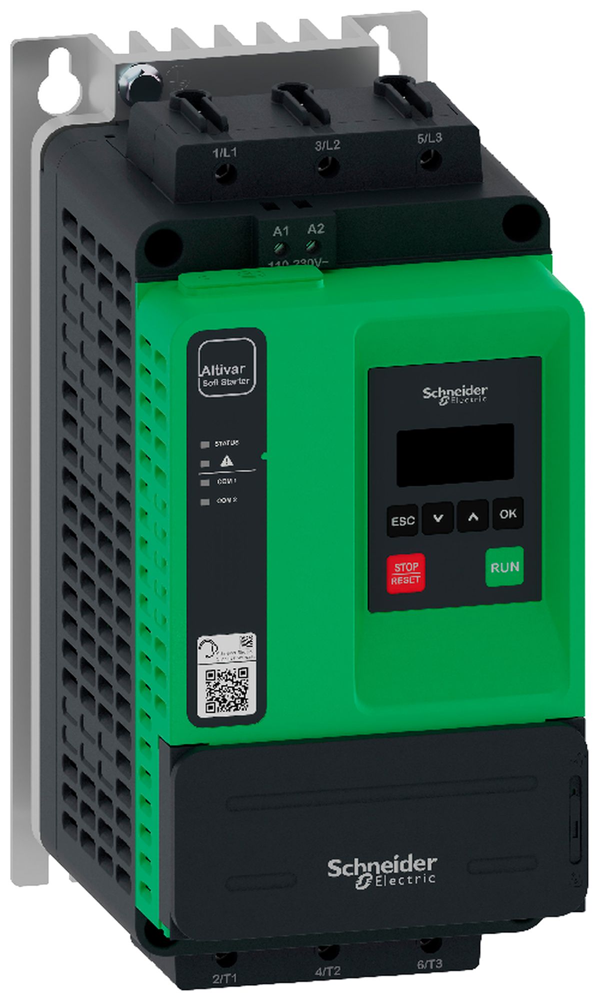 Démarreur progressif Altivar ATS430 47A 208…600V 110…230V 24VAC