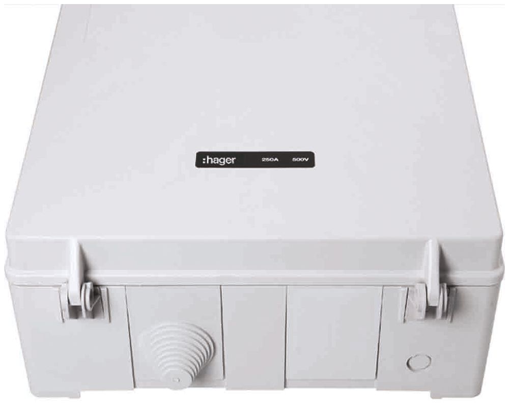 Coffret d'abonnés weber.hsa250 250A entrée vis sortie brides 1×EFZ sortie EF