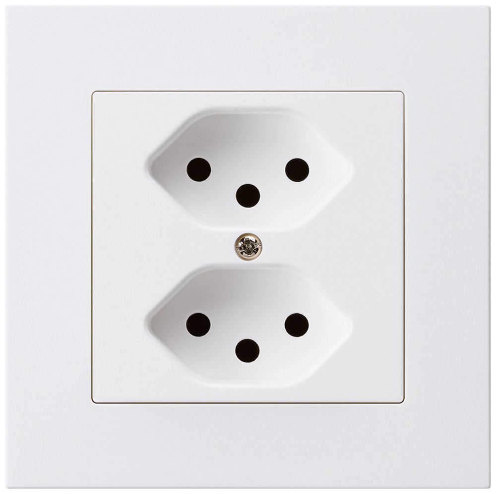 UP-Steckdose kallysto.pro 2×T13 weiss