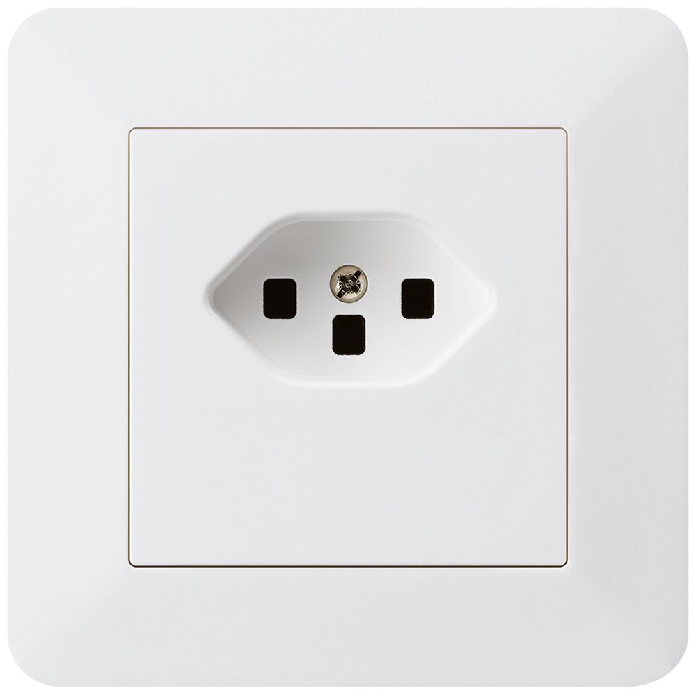 UP-Steckdose kallysto.trend T23 weiss Schraubklemme