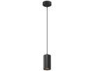 Lampada sospesa SLV ASTO TUBE GU10 1×10W diretto Ø70×125mm nero