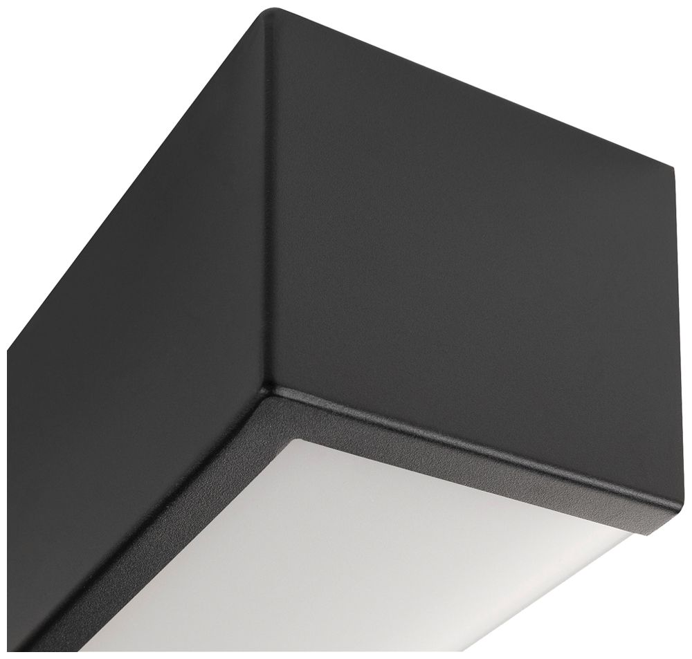 Applique LED SLV CHROMBO 8W 790lm 930 VAR 300×90×100mm noir