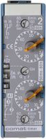 Zeitrelais ComatReleco C85, 24…240VUC, Gehäuse blau/grau