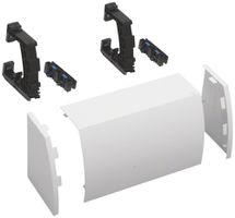 Rangierkanal Hager univers 176×300×135mm weiss