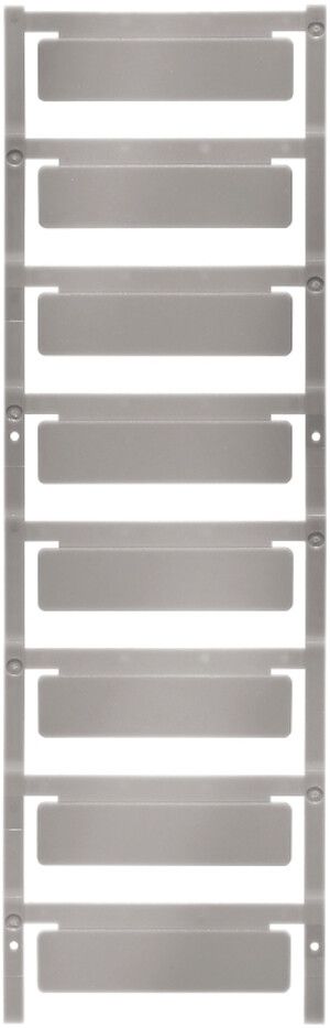 Marcatore per apparecchi Weidmüller MultiCard CC 15×60mm PA66 argento
