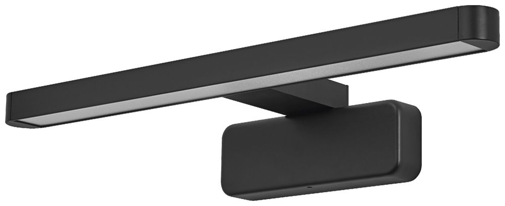 Applique LED LEDVANCE ORBIS Bathroom 7W 300lm 3000/4000K IP44 nero