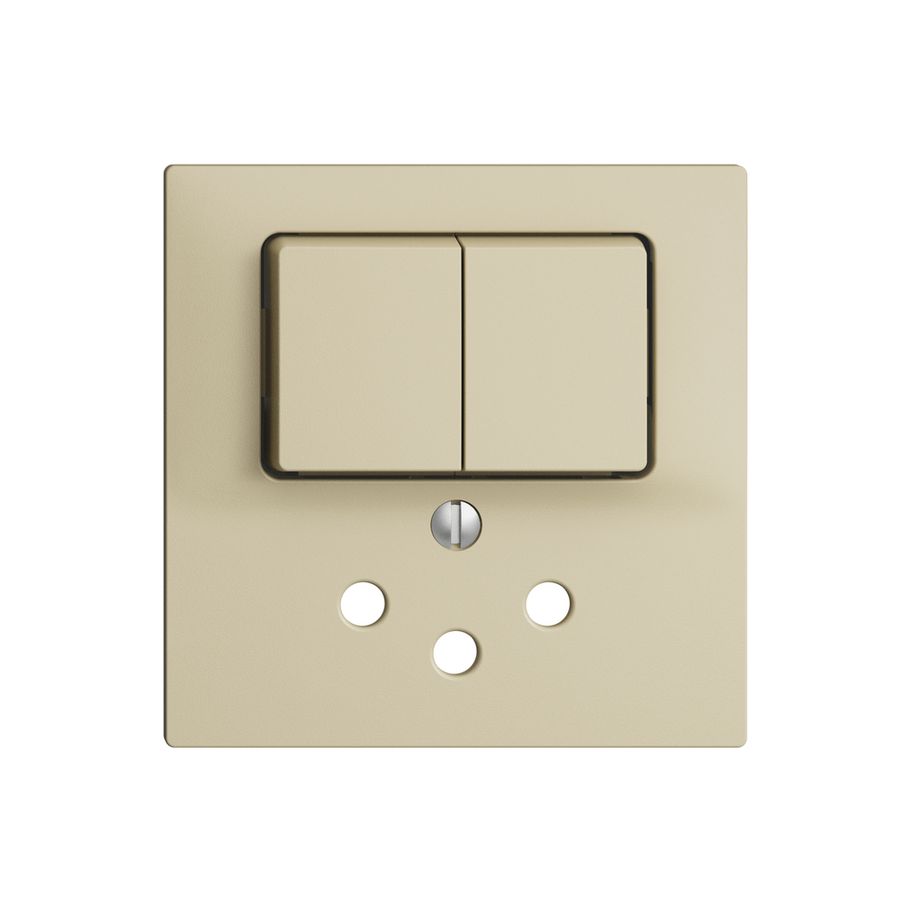 Kit frontal EDIZIOdue vanille 60×60mm T12