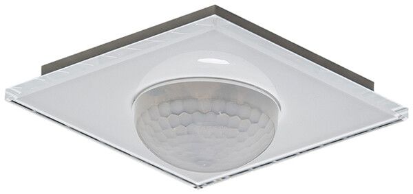 Détecteur de présence KNX ENC MDT SCN-G360D3.03 3-can 360° temp verre blanc