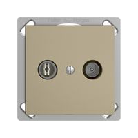 UP-TV-R-Dose EDIZIOdue 11dB sand Breitbanddose 5…2000MHz, FMTE