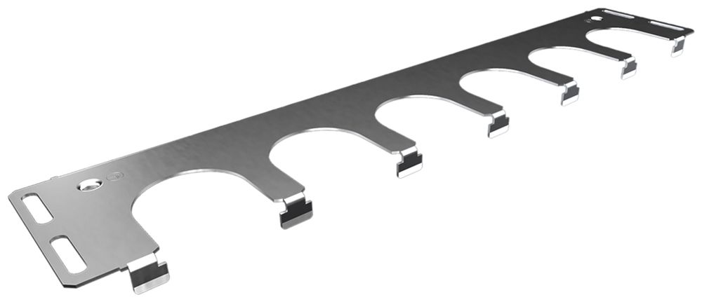 Kabeldurchführungspanel Rittal VX 8619.800 14.5×540mm Edelstahl 2Stk