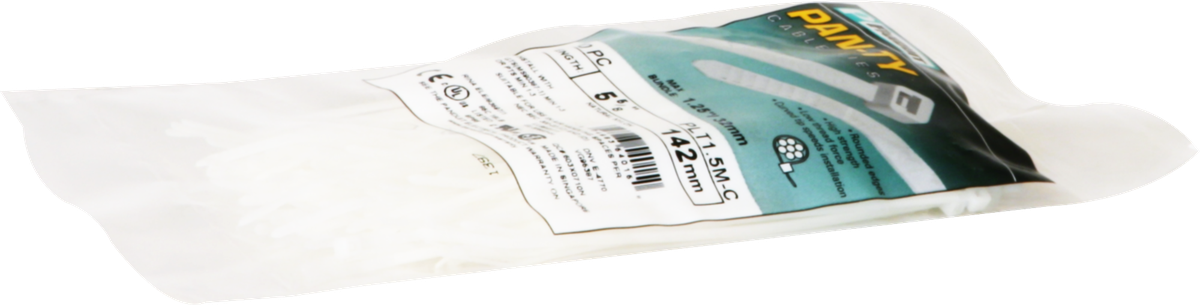 Kabelbinder Panduit 3.6×142mm farblos