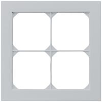 UP-Abdeckrahmen kallysto.pro 2×2 hellgrau 154×154mm