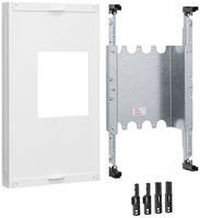 Baustein Hager univers N 450×250mm für LS H3+MCCB P4 3/4-polig mit Motorantrieb