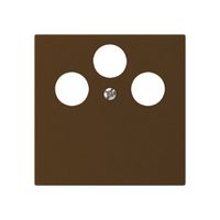 Placca frontale kallysto per R&M HWS marrone 3×coass.SAT