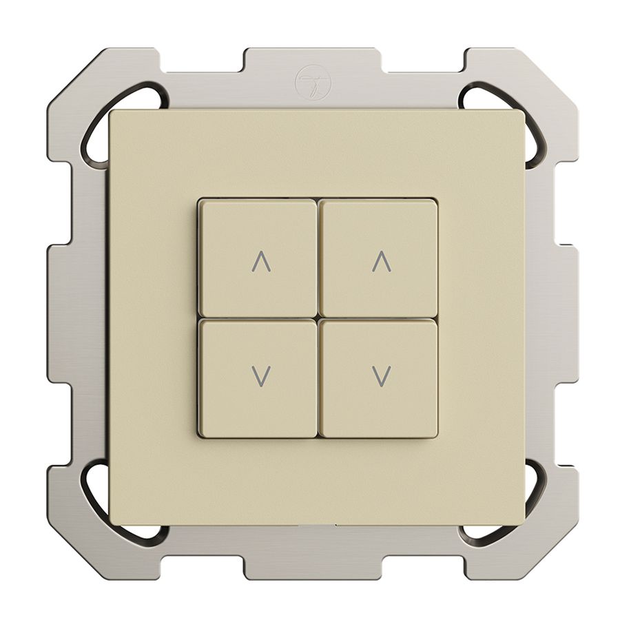 UP-Storenschalter 2K/4T Edue Wiser vanille