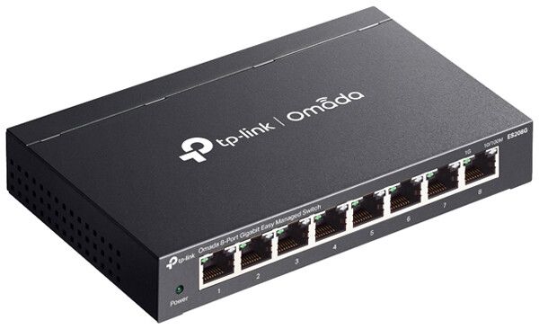 Switch TP-Link Omada ES208G 8×RJ45-GbE managebar