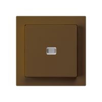 UP-Leuchtschalter kallysto 3/2L braun