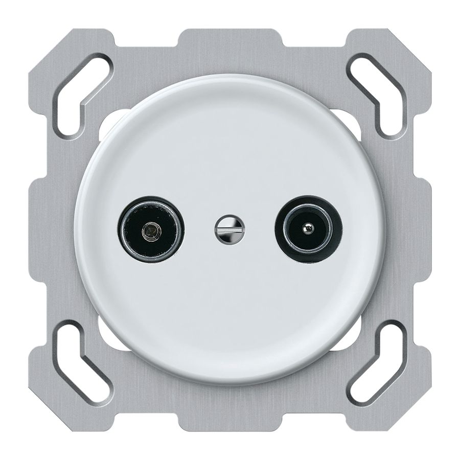 UP-Antennendose TV-R origin Stichdose 4dB weiss