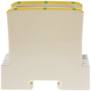 Borne de dérivation Woertz 35…70mm² 192A 500V raccordement à vis 2×1 vert/jaune