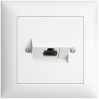 UP-Anschlussdose 1×RJ45/s 4P ITplus EDIZIOdue weiss