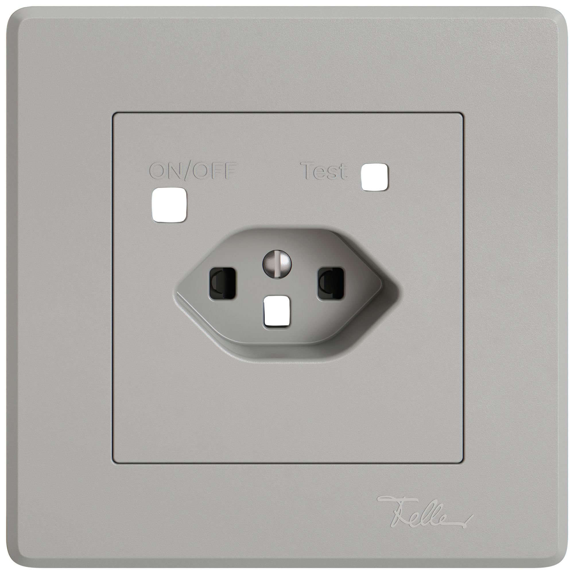 Kit de montage ENC EDIZIO.liv SNAPFIX® p.prise de protection T23 shutter grc