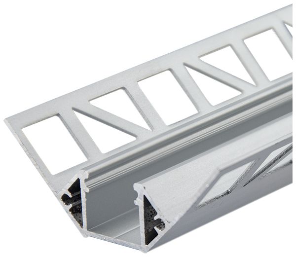 Profilé d'angle DOTLUX pour carrelage, 2000mm