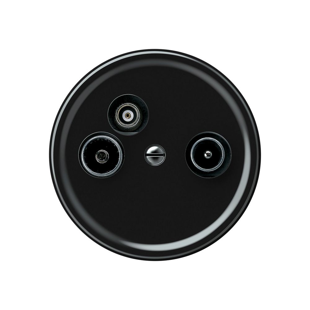 Antennendose TV-R-Daten origin Stichdose 4dB schwarz