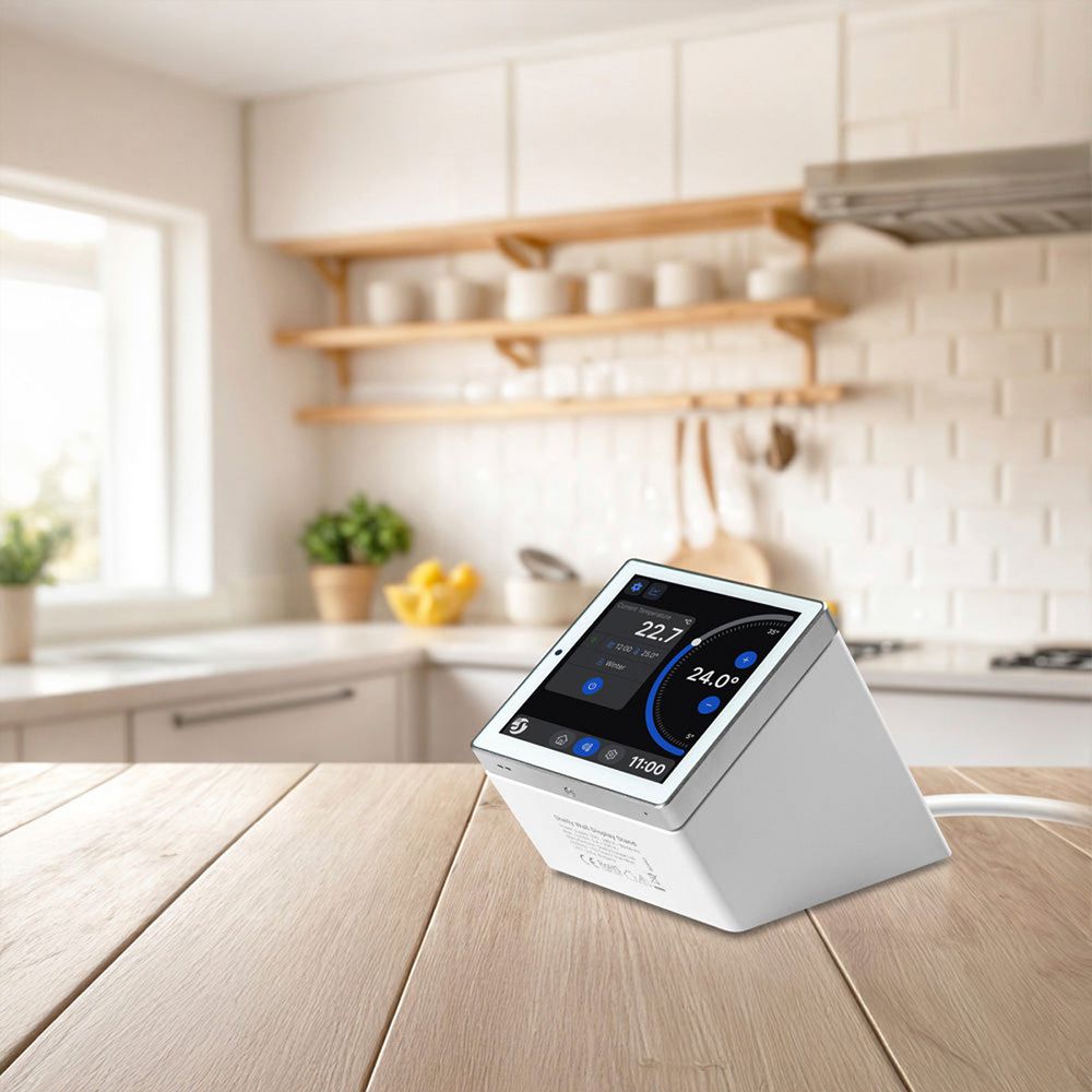 Apparategehäuse Shelly Wall Display Stand 87×113mm weiss