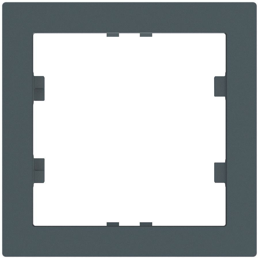 Zwischenrahmen Hager kallysto KNX 60×60mm Duroplast anthrazit