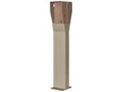 Colonnina Scame 2×LITE/BUSINESS/PRO 1553×250×110mm bronzo