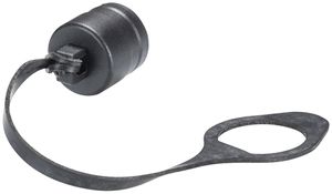 Capuchon de fermeture RST16i3/2, pour prise, noir